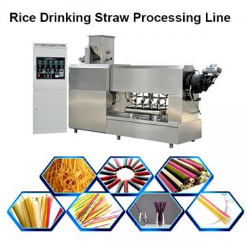 Automatic Biodegradable Straw Making Machine / Edible Straw Machinery / Processing Line